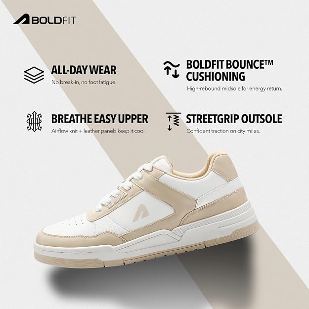 Boldfit Sneakers for Man Lightweight Shoes for Men - Image 4